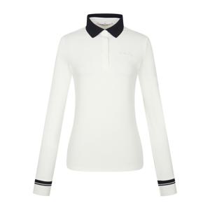 [핑골프] 양말사은품 여성 카라 긴팔 티셔츠 121D4TO051