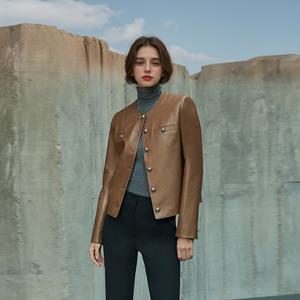 [최초가 129,000원]루벤스 FAUX 레더 자켓