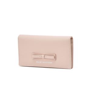 질 바이 질스튜어트 JLWA5E203P1 [보우타이] 핑크 리본 카드지갑