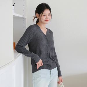 [최초가 109,900원]루시 골지 브이넥 니트 가디건 3종세트