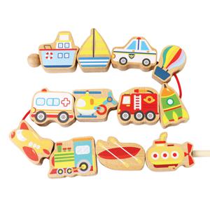 원목교구 탈것 실꿰기 놀이