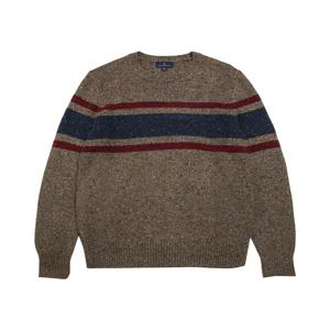 [정상가 239000원] 청키 도네갈 크루넥 스웨터 (베이지) (BBWRMF1433JDW)