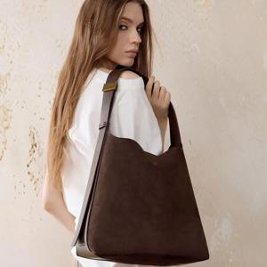 에드나 스웨이드 숄더 크로스백 CK2-40270966-2