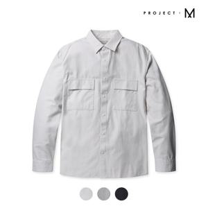 남성 세미오버핏 플랩포켓 셔츠_EPD1WC1003