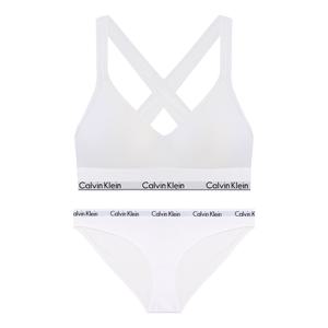CK 여성 브라렛+팬티 세트 QF1654+QD3588 WHITE