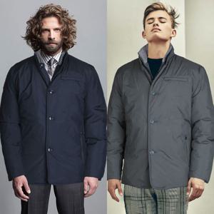 [하프클럽]  세미정장 오리털자켓 덕다운 경량패딩점퍼