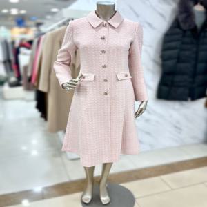 트위드 플레어 원피스 MYDGWO9940_BK