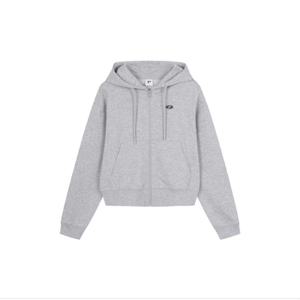 여성 쿨테리 크롭 자수 후드집업 PHF2TC2210