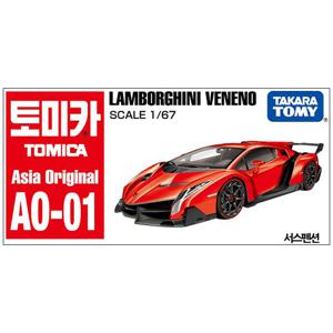 아시아오리지널 AO-01 람보르기니 베네노 미니카 다이캐스트