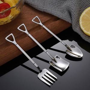 귀여운 디저트 스푼 304스틸 티스푼 디저트스푼포크세트 디저트스푼 아이스크림스푼 디저트포크