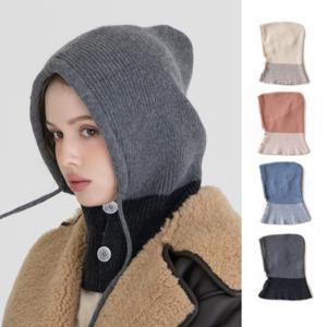 캐시미어 투톤 바라클라바 CF093HT127