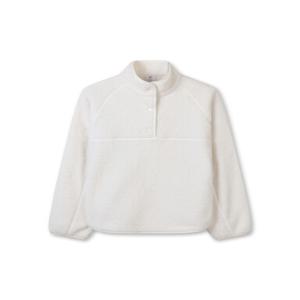 탑텐밸런스 여성 플리스하프넥 티셔츠 MBF4TR2272