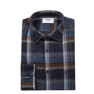 [롯데백화점][레노마(셔츠)]빅체크 기모 긴소매 일반핏셔츠 RPWSG0041NY