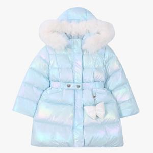 로엠걸즈 벨티드 오로라 롱 다운 CKJD25T3G