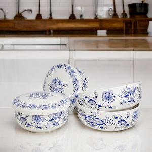 쯔비벨무스터 반상기 2인조 세트