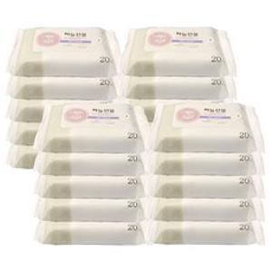 하늘선물 미니 물티슈 휴대형, 20개입, 20개