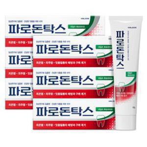 파로돈탁스 데일리 후로라이드 치약, 6개, 100g