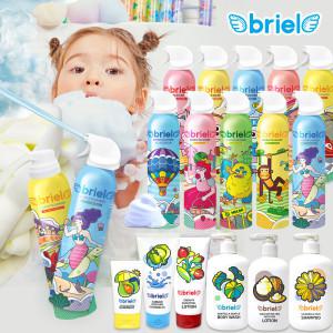 브리엘 유아 버블클렌저 200ml 6종 외 300ml 대용량 / 슬라임 / 로션 / 크림
