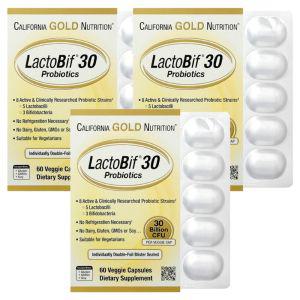 (아이허브) 3개X 락토비프 프로바이오틱스 300억 유산균 60캡슐 해외직구