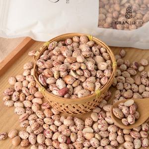 그랑푸드 호랑이콩 4kg  2025년 햇곡 매화콩 강낭콩 수입산 피강낭콩 울타리 밤콩 잡곡