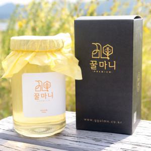 꿀마니 순수 아카시아꿀 650g 국내산 꿀스틱+허니디퍼 사은품증정 꿀선물세트