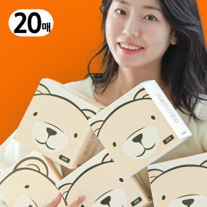 (20매)프리미엄곰도리 케어+온열안대 스팀아이마스크 수면안대 일회용안대 눈찜질팩 (40매 구매시 더 저렴)