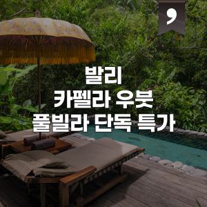 |발리|카펠라 우붓 단독특가 / 허니문 및 커플여행 추천 자연 속 럭셔리 풀빌라