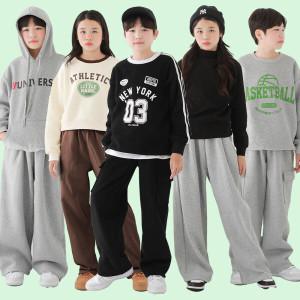 빅세일 혜택가 6900원~) 겨울신상 주니어 남아여아 기모 맨투맨/후드티/아우터/팬츠 등 초가성비 의류 모음