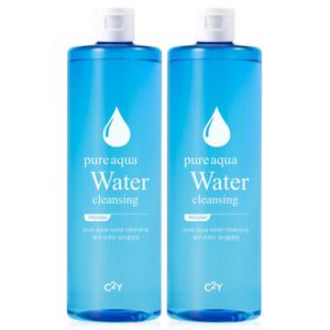 C2Y 퓨어 아쿠아 클렌징워터 리무버 500ml 2개