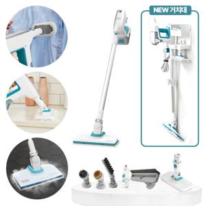 블랙앤데커 스팀청소기 고압 고온 살균 소독 핸디형 스팀기 BHSM15FX09 5in1기능 / 스팀다리미 겸용