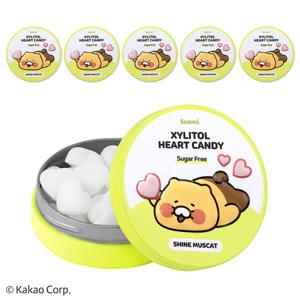 춘식이 자일리톨 사탕 수오미 핀란드 무설탕 캔디 6개
