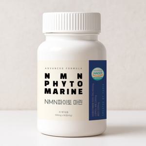 NMN 파이토마린 500mg 90정 3개월 스피루리나 베타인 레스베라트롤 퀘르세틴 독자적 시너지 배합원료