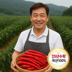 다올바른 국내산 햇 고춧가루 1Kg 보통매운맛 청정지역 해남 양념 김장 요리용 25년 100% 국산 햇 고춧가루