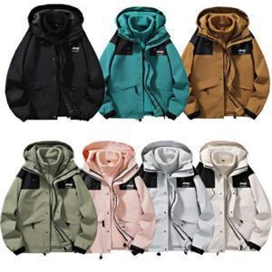 지프 JEEP SPIRIT 남녀공용 3in1 바람막이+후리스 내피세트 아웃도어 방수점퍼 바람막이 후드집업 66233