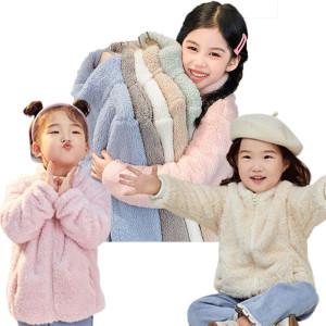 주문폭주템 초특가 7900원) 아동 키즈 후리스 집업/보아털 겨울점퍼/뽀글이 플리스 전색상 전사이즈 입고
