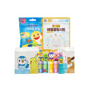 무배 혜택가 3900원부터) 키즈 해열시트/뽀로로 립밤/포켓몬 대일밴드/치실 등 필수 육아템 다 모음