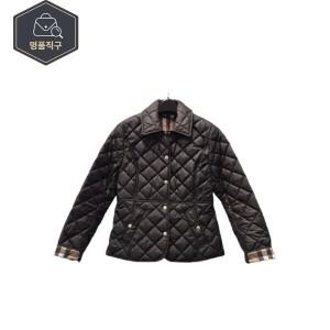 버버리 여성 CAWTHORNE 퀼팅 자켓 블랙 81114591 명품직구 관부가세 포함