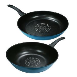 키친아트 NEW 다이아몬드 후라이팬 30cm+궁중팬 30cm 통주물 프라이팬 웍 튀김팬 2종세트 1+1 국내생산