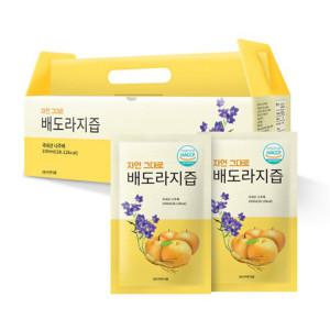 (HACPP 인증) 자연그대로 배도라지즙 100ml x 90팩 / 단 하루 특가