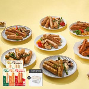 육식토끼 닭가슴살 소시지 80g 5종 혼합 20팩(10팩+10팩) 빅스마일 특별 사은품 증정 (11/1 ~ 11/11)