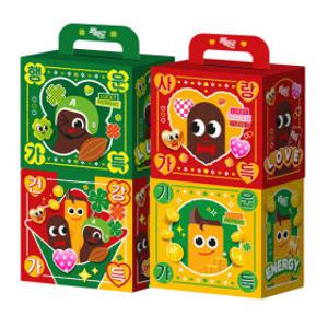 빼빼로 혼합 초코 아몬드 초코필드 누드 10갑 골라담기