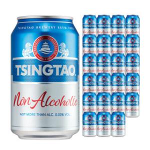 (역대급가격) 칭따오 0.0 논알콜릭 맥주 330ml 24캔 / 논알콜 맥주 No.1 / 공식입점기념 LUCKY 추첨 이벤트