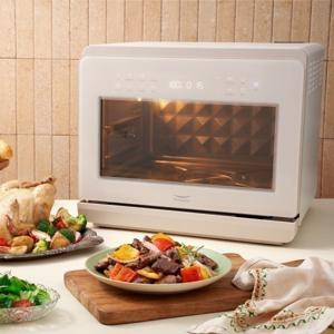 편백찜기+2종액세사리)풀무원 스팀쿡 마스터 듀얼스팀 20L 에어프라이어 오븐 오트베이지 /11월 2주차 출고