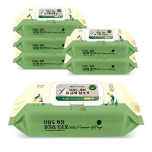 녹색나라 다용도세정 물걸레청소포 (특대형) 25매 6팩