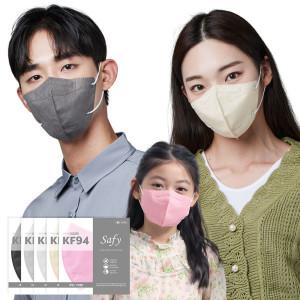 (찐100매가격) 새부리형 KF94 대형 중형 소형 100매 컬러 황사 마스크 2개이상 구매시 총1000원 할인