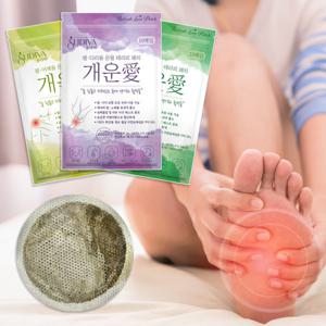 물없는족욕 개운애 온열패치 목초수액패치 발바닥패치 발파스 10매입