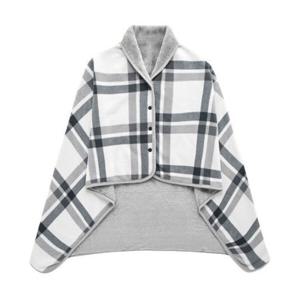 겨울 극세사 망토 담요 무릎 이불 융털 똑딱이 담요 무릎 어깨 치마 수면 잠옷