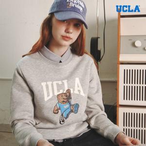 UCLA 남여공용 기모 맨투맨 멜란지그레이(UZWLTV30)