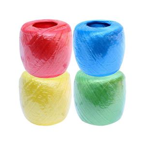 (4개 세트) 미니 바인더끈 포장끈 비닐 노끈 바인다 적끈 박스 이사 택배 채소 결속 플라스틱 끈