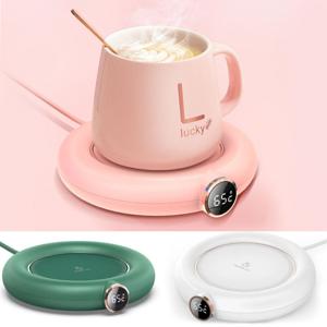 온열 머그워머 컵워머 3단온도조절 USB 보온 컵받침대 LCD온도표시 머그인덕션 M306